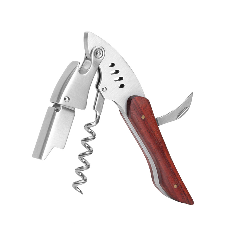 Wine Beer Opener - クリエイティブシャークワインオープナー ステンレス製スクリュードライバー ビールバーアクセサリー 送料無料 ドロップシップ ワインオープナーセット