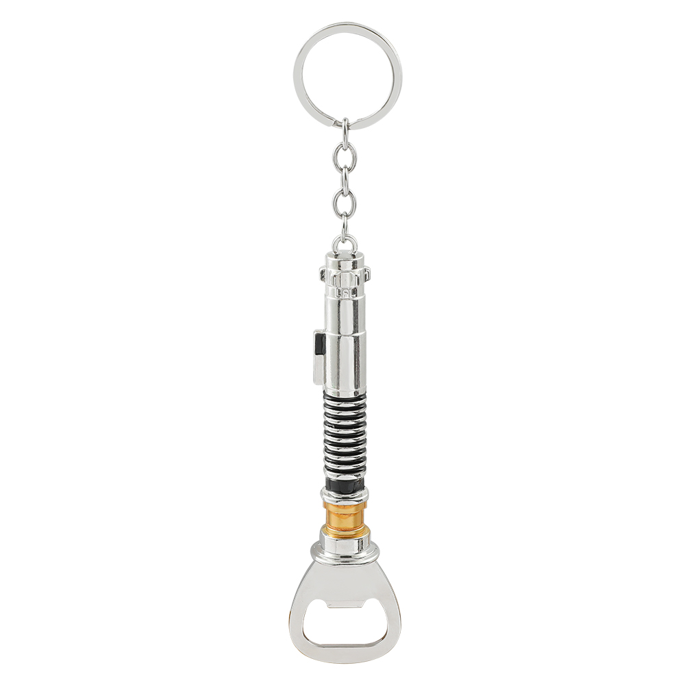 Wine Beer Opener - ルークのライトセーバー ジェダイの帰還 メタルバー ビールボトルオープナー キーホルダー キャップリムーバー
