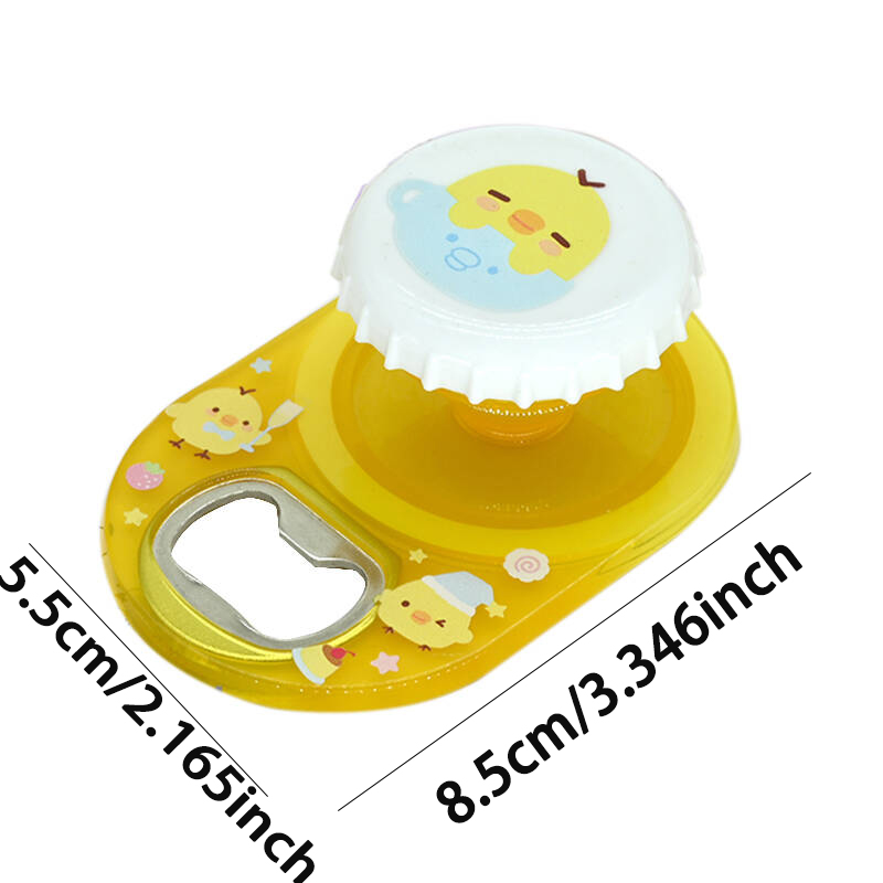 かわいくて丈夫なボトルオープナー、漫画風マグネットブラケット - Wine Beer Opener のレビューと価格