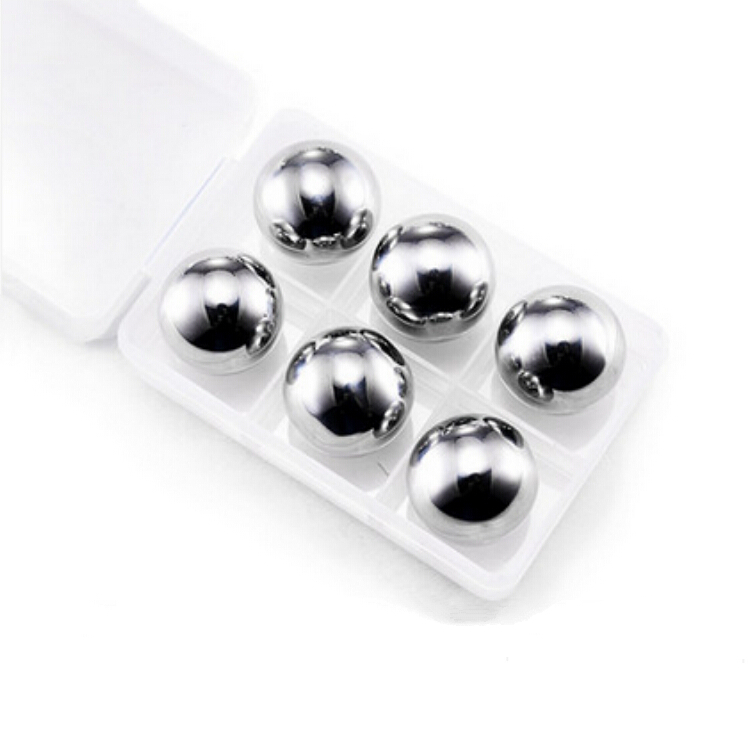 ステンレス鋼のウイスキーストーンボックス25mm,6ピース/ - Wine Beer Tasting のレビューと価格