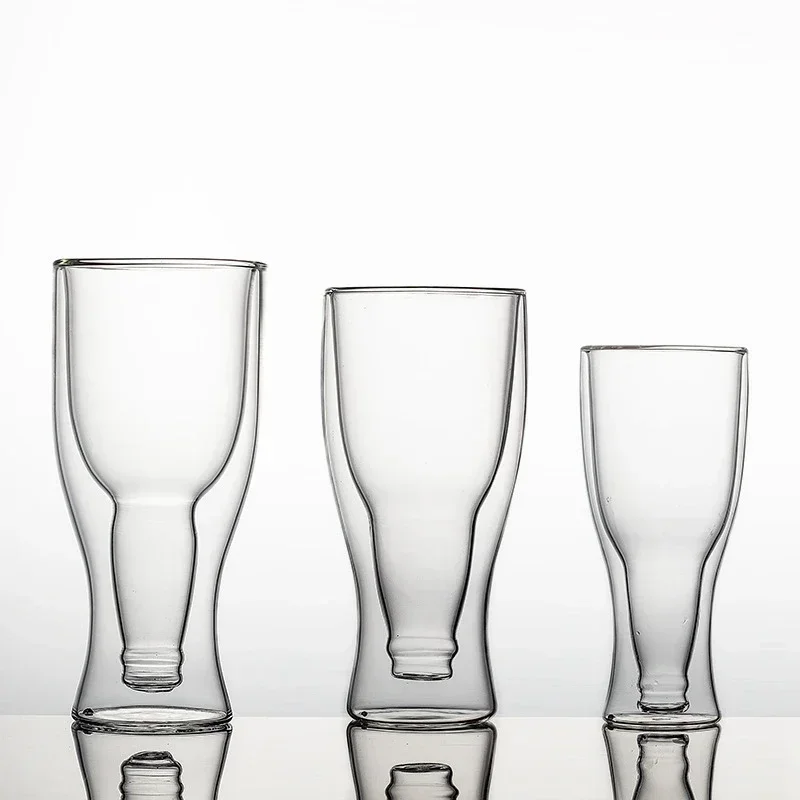 クリエイティブカクテルワイングラスマグ二重壁マグビールワイン - Wine Beer Spirits のレビューと価格