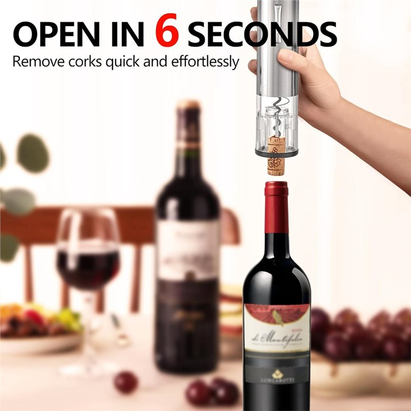 新登場！A61I ワインオープナー＆エアレーター 4-in- - Decanter Aerator Set のレビューと価格