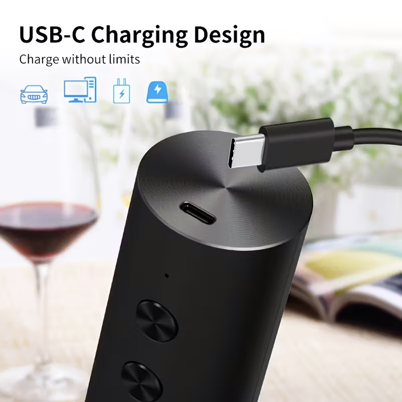 電動ワインオープナーセット新入荷 自動赤ワインコルク抜き 充 - Wine Beer Opener のレビューと価格
