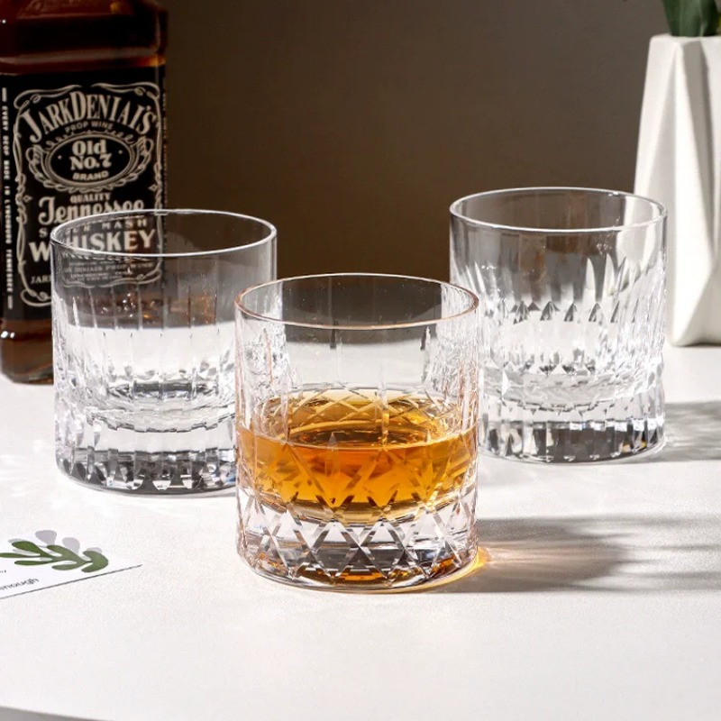 手作りウイスキーグラス 江戸カットクリスタルグラス ライトラ - Wine Beer Spirits のレビューと価格