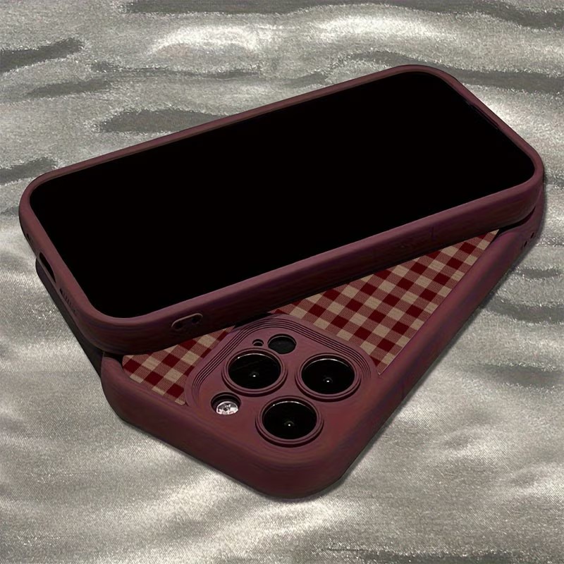 ワインレッド ヴィンテージ レッドブラウン チェック柄 TP - Wine & Beer Shop のレビューと価格