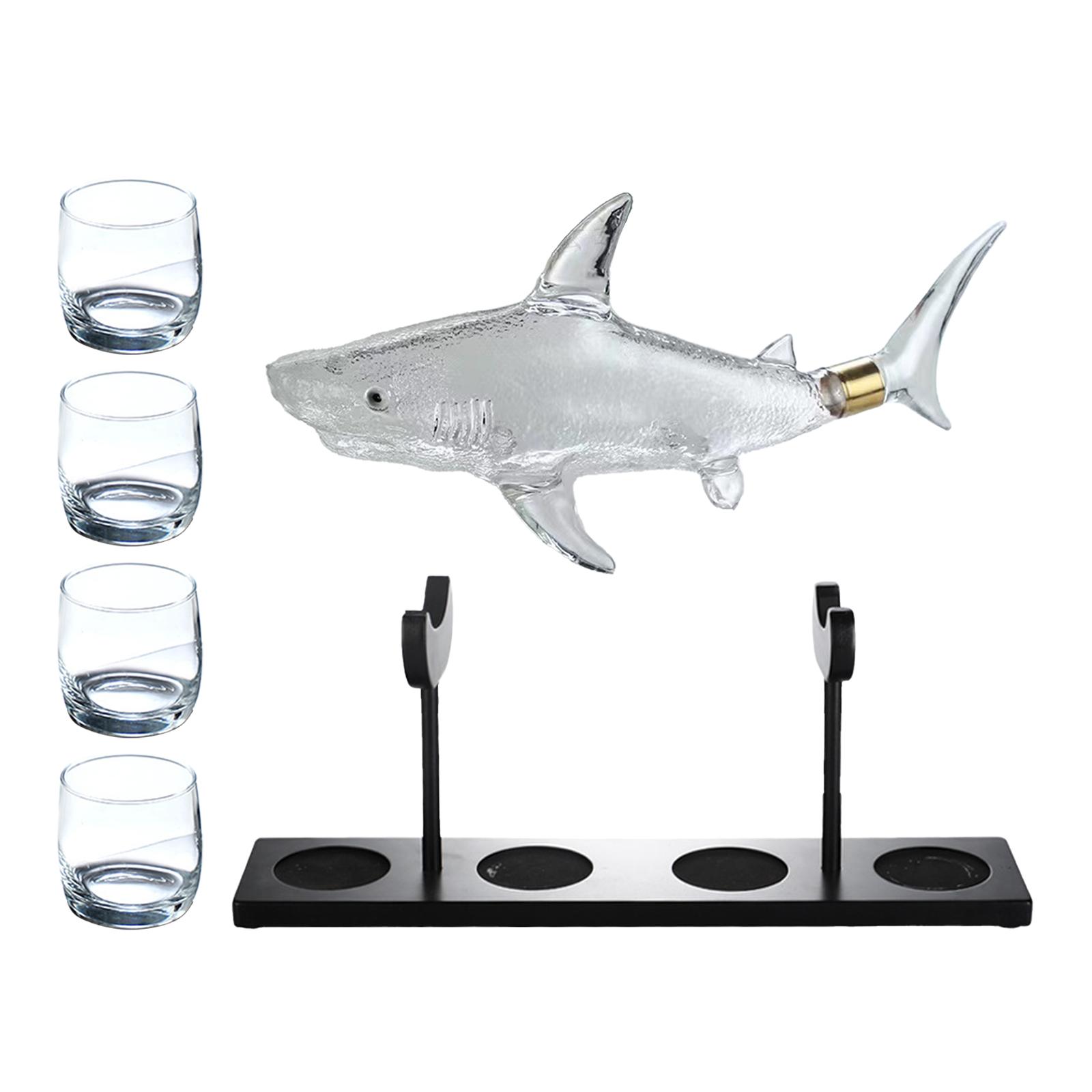 ワインデカンター 魚の形をしたワインセット キッチン用 人工 - Decanter Aerator Set のレビューと価格